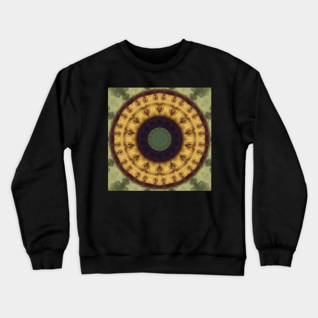 Mandalisa Kaleidoscope Pattern (Seamless) 8 Crewneck Sweatshirt by Swabcraft